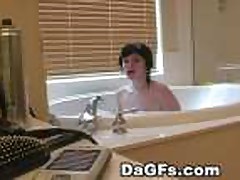Watch me shave my emo pussy